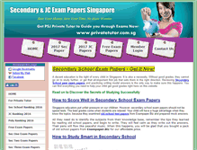 Tablet Screenshot of exampaper.biz